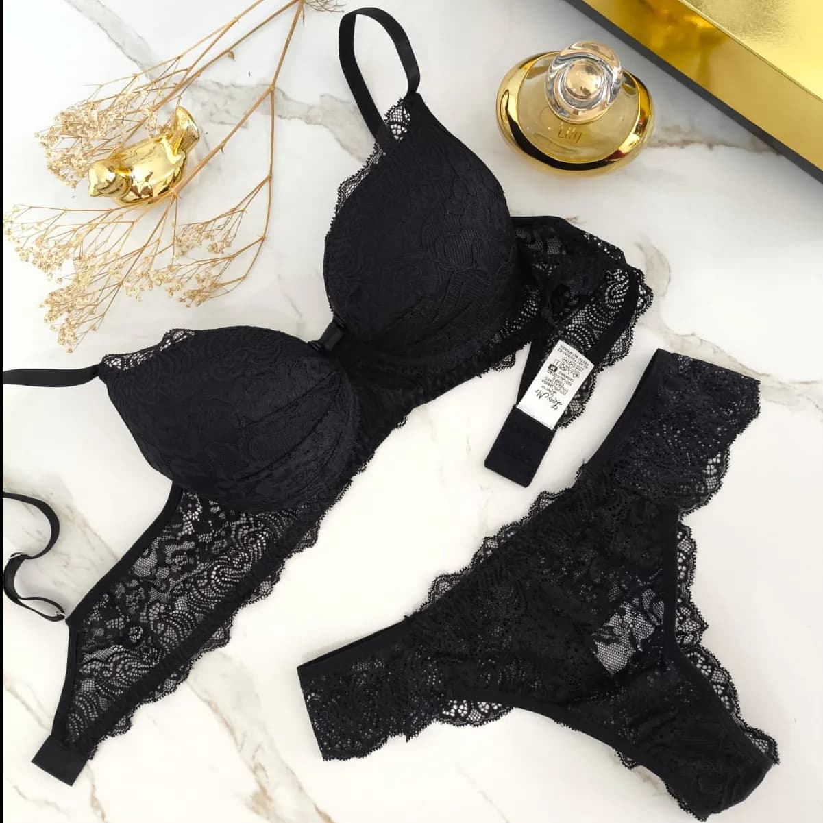 CONJUNTO YASMIM PRETO VALOR VAREJO